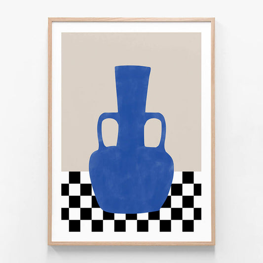 Indigo Vase No. 2