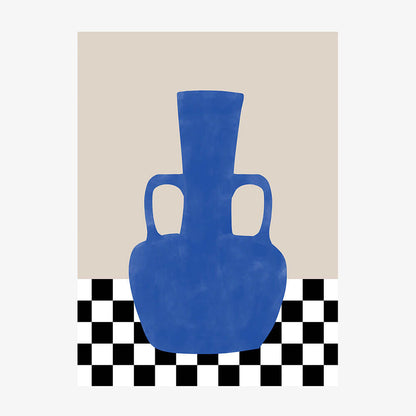 Indigo Vase No. 2