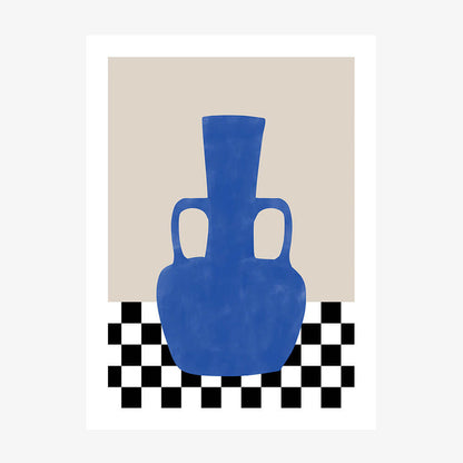 Indigo Vase No. 2