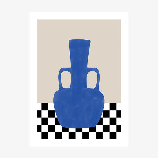 Indigo Vase No. 2