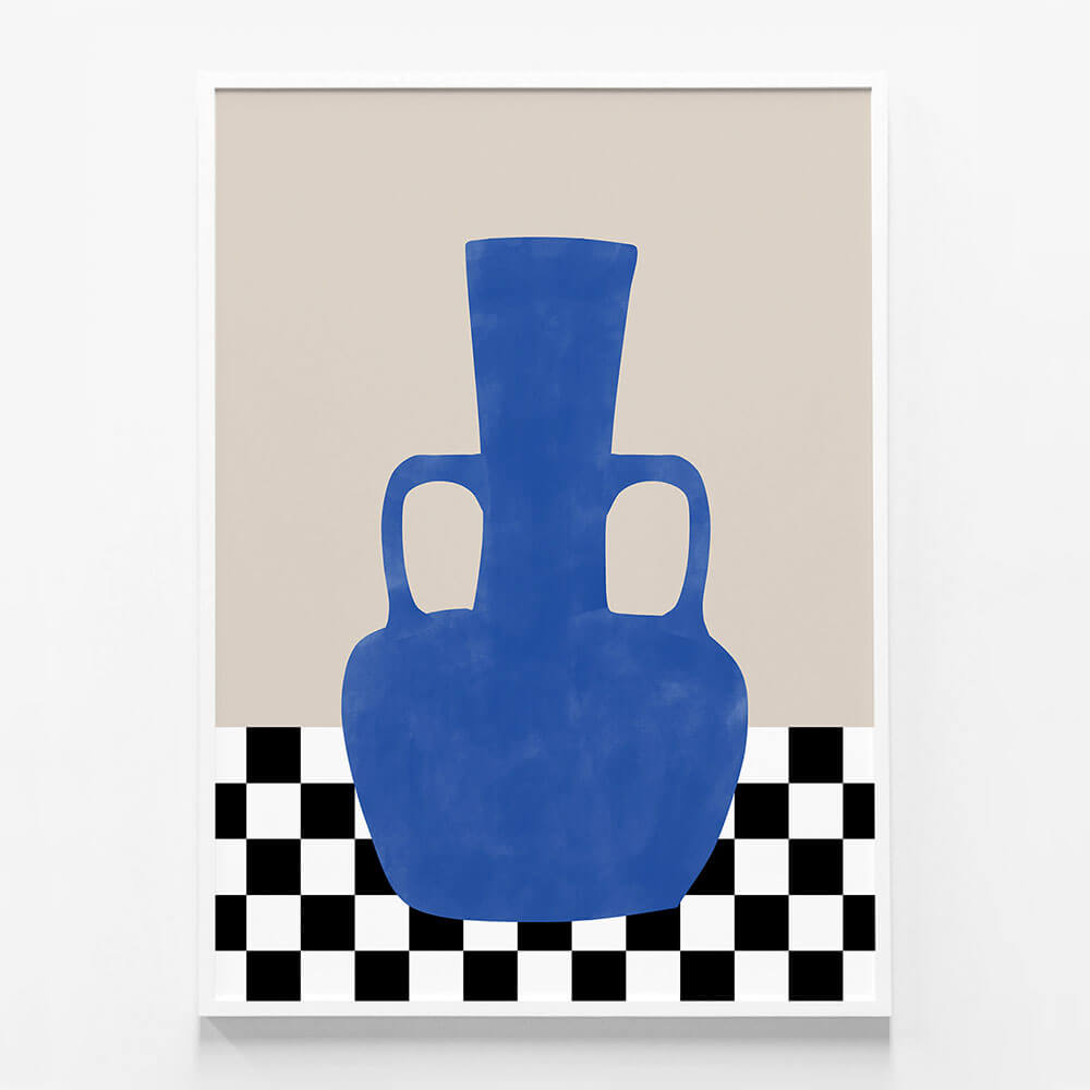 Indigo Vase No. 2