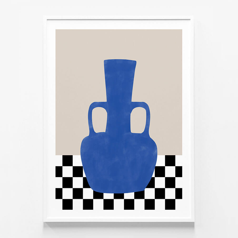 Indigo Vase No. 2