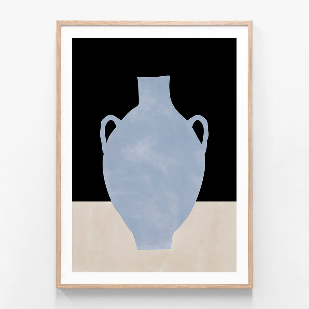 Indigo Vase No. 3