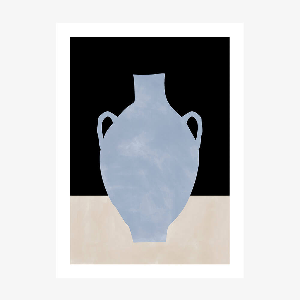 Indigo Vase No. 3
