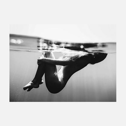 Just Breathe B&W