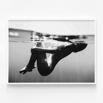 Just Breathe B&W