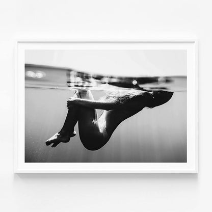 Just Breathe B&W