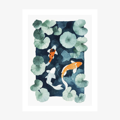 Koi Fish wall art print