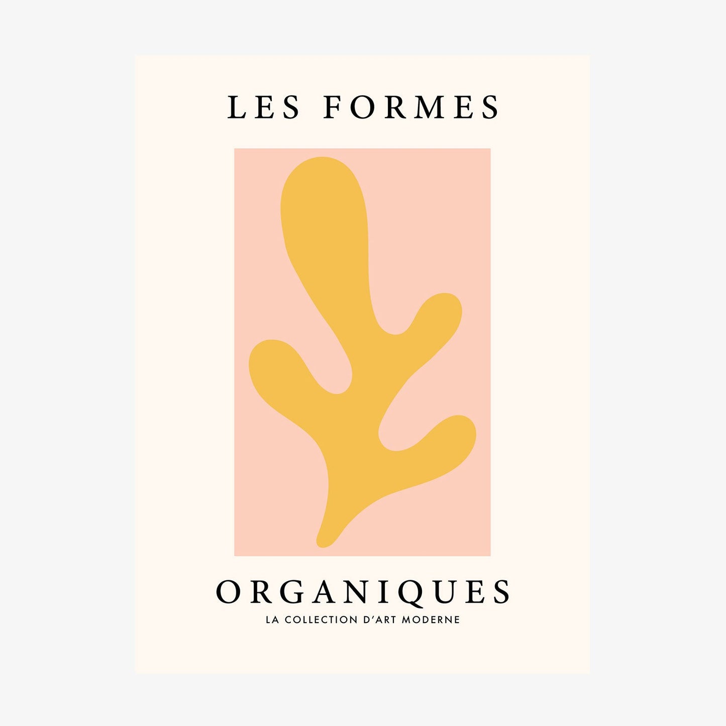 Les Formes Organiques wall art print