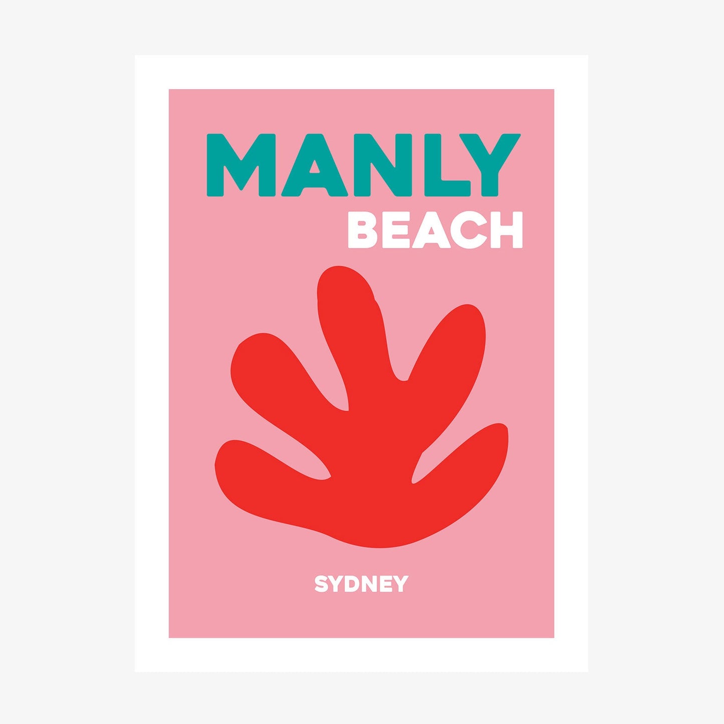 Manly Beach wall art print