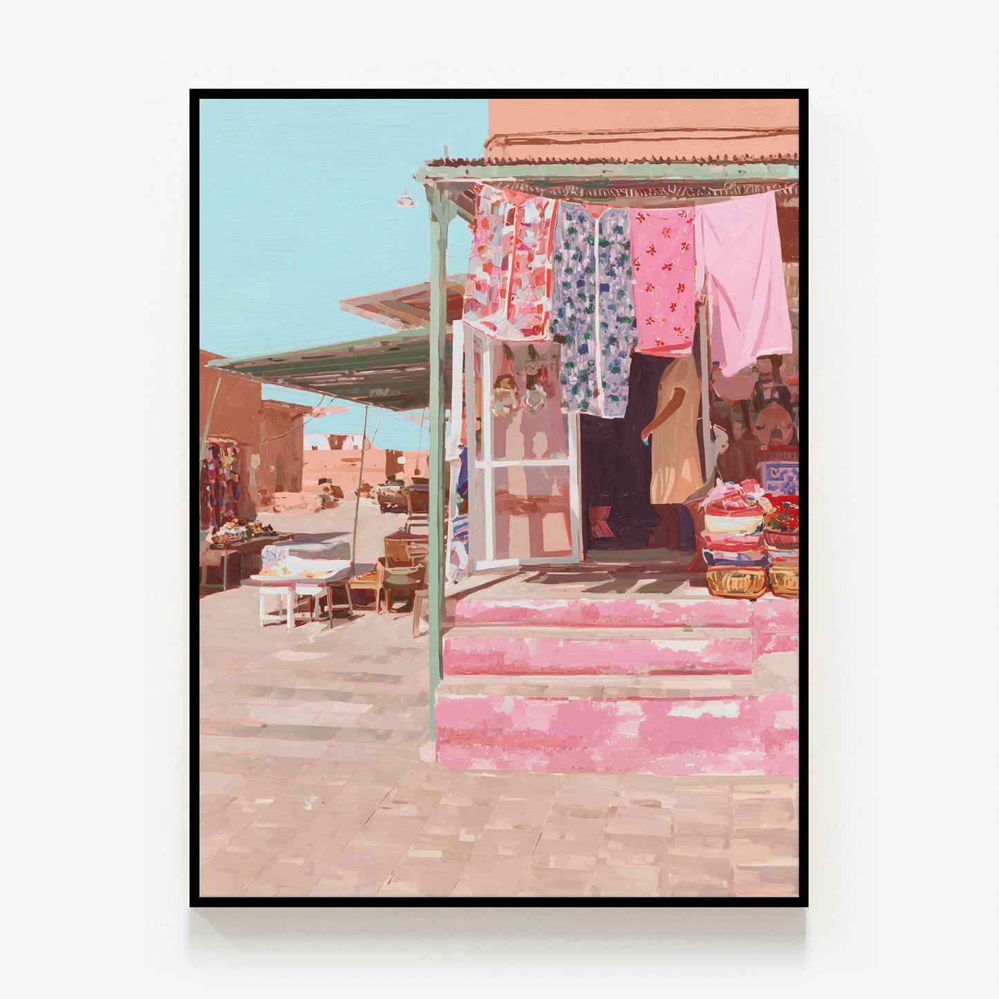 Market Steps Canvas