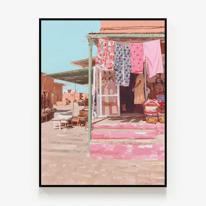 Market Steps Canvas