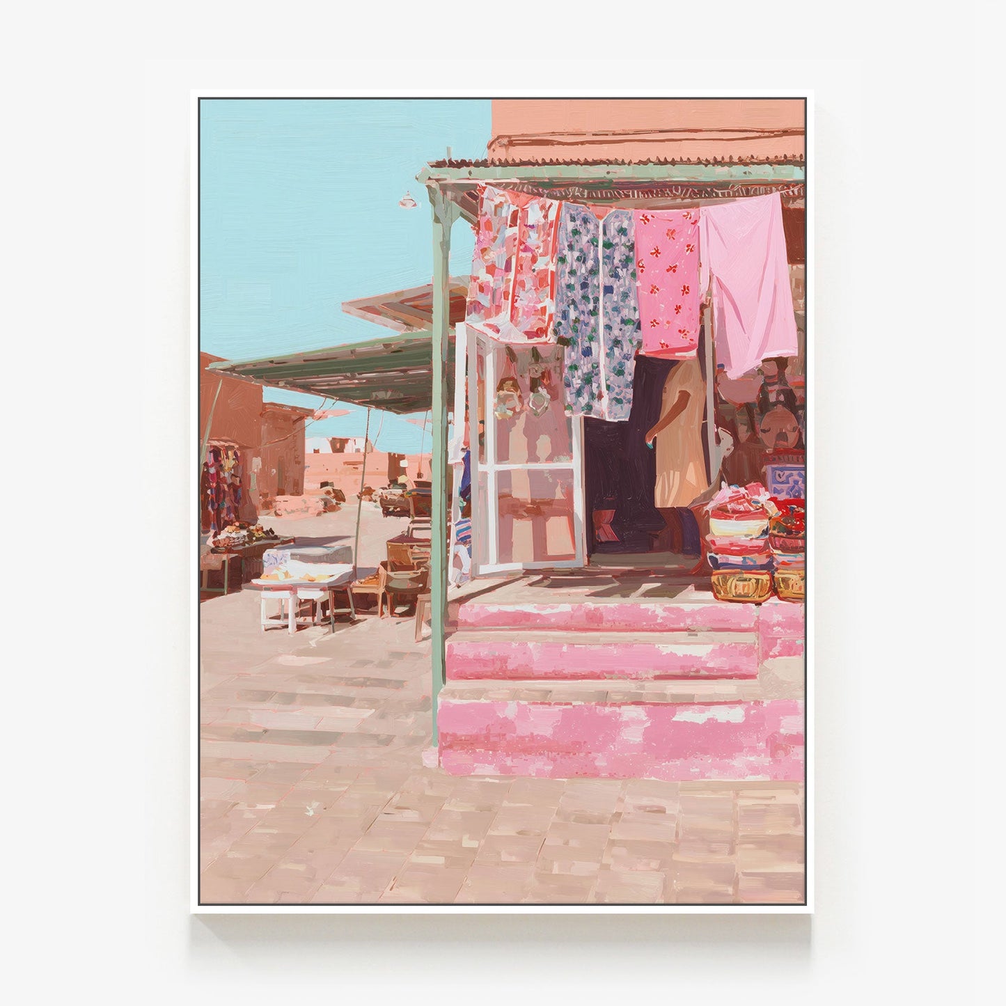Market Steps Canvas