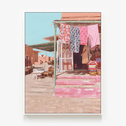 Market Steps Canvas