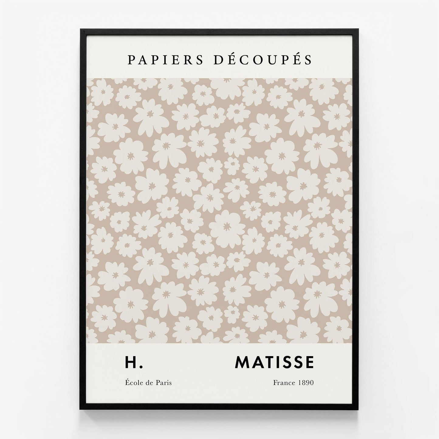 Matisse Beige Flowers