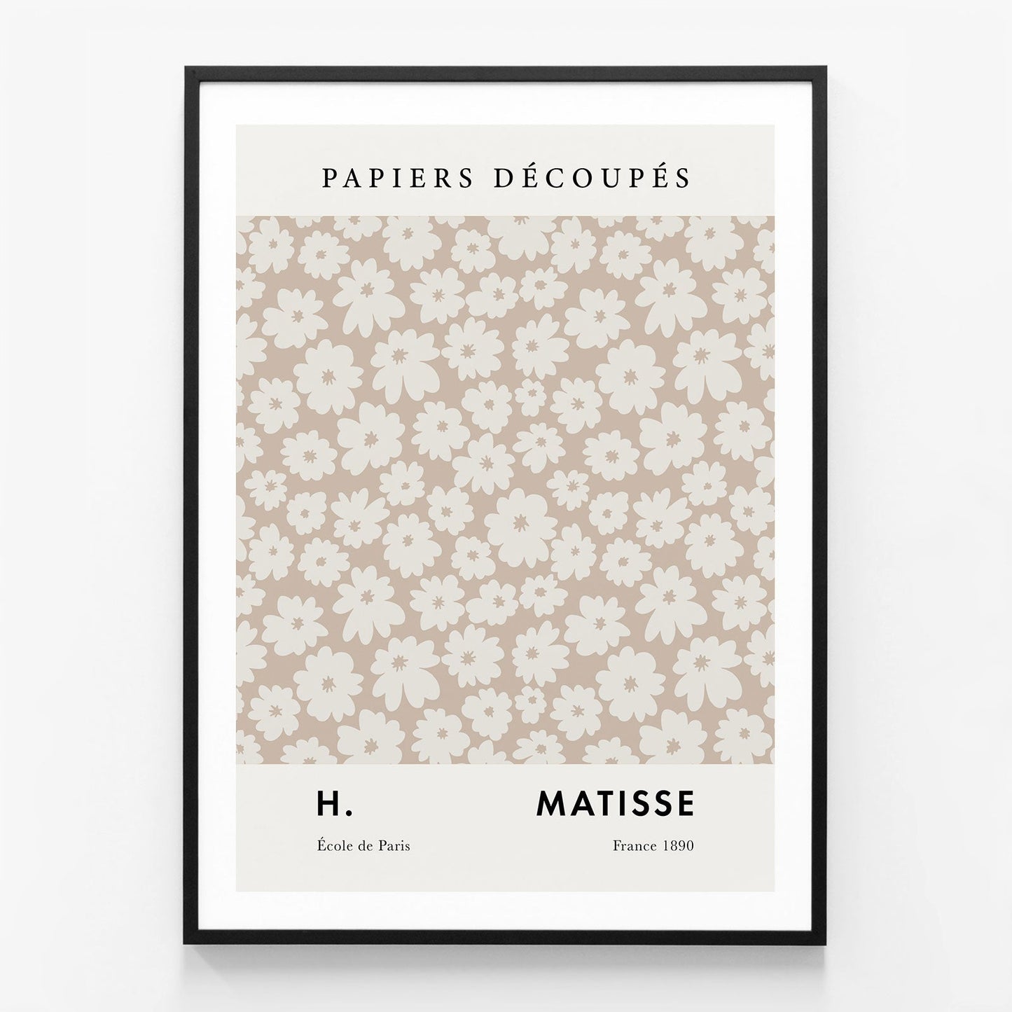 Matisse Beige Flowers
