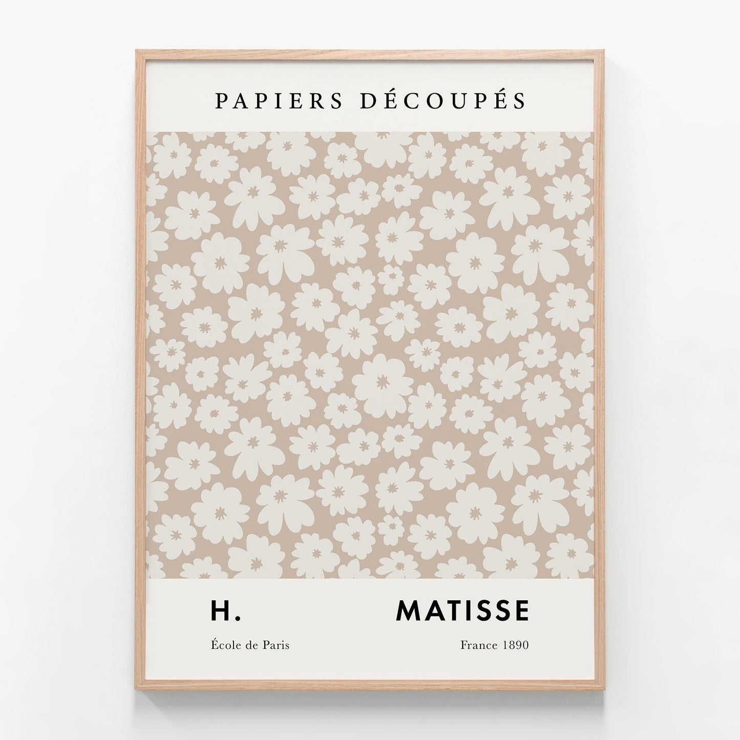 Matisse Beige Flowers