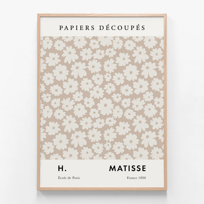 Matisse Beige Flowers