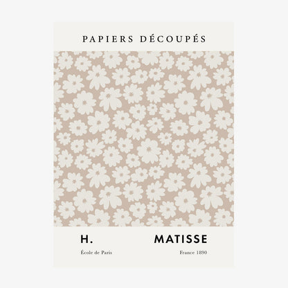 Matisse Beige Flowers