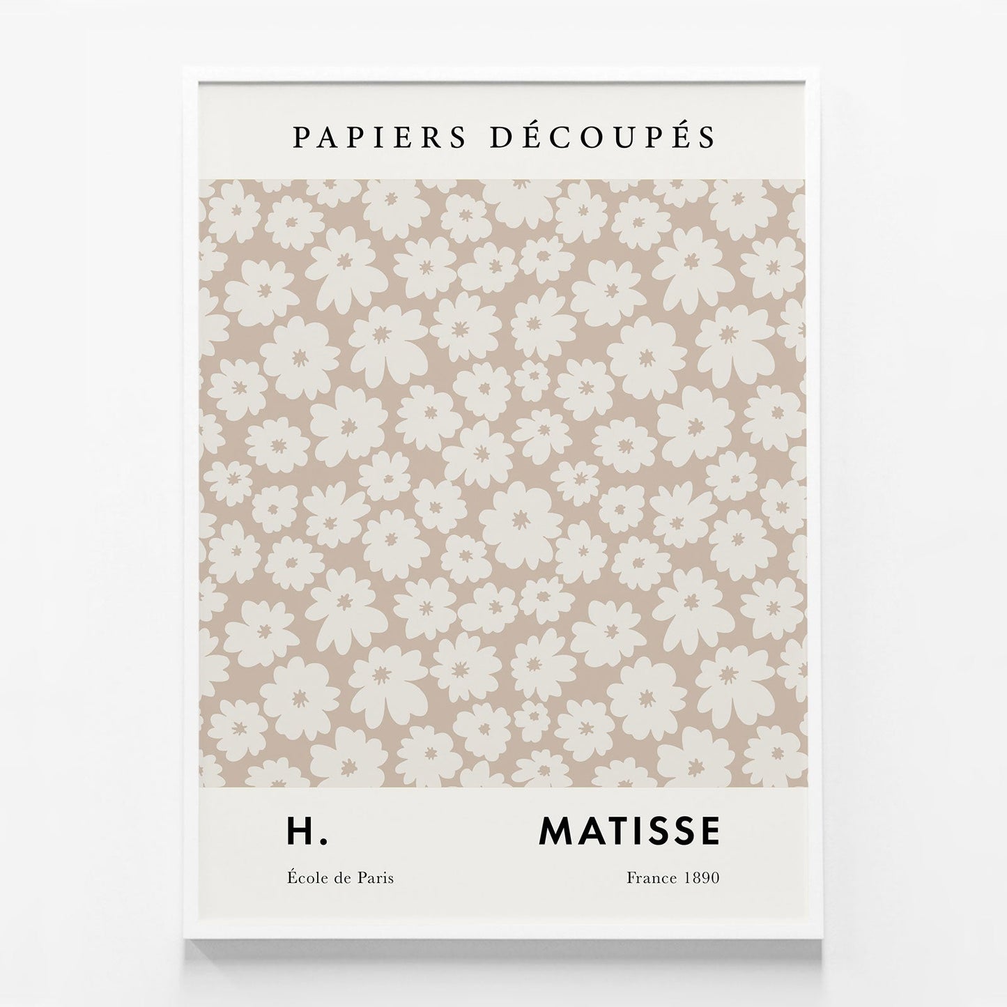Matisse Beige Flowers