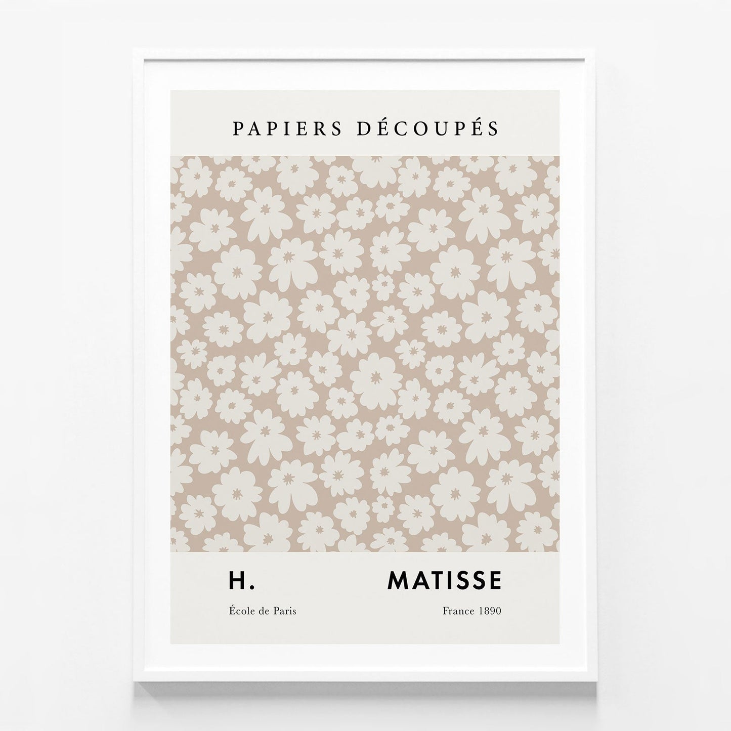 Matisse Beige Flowers