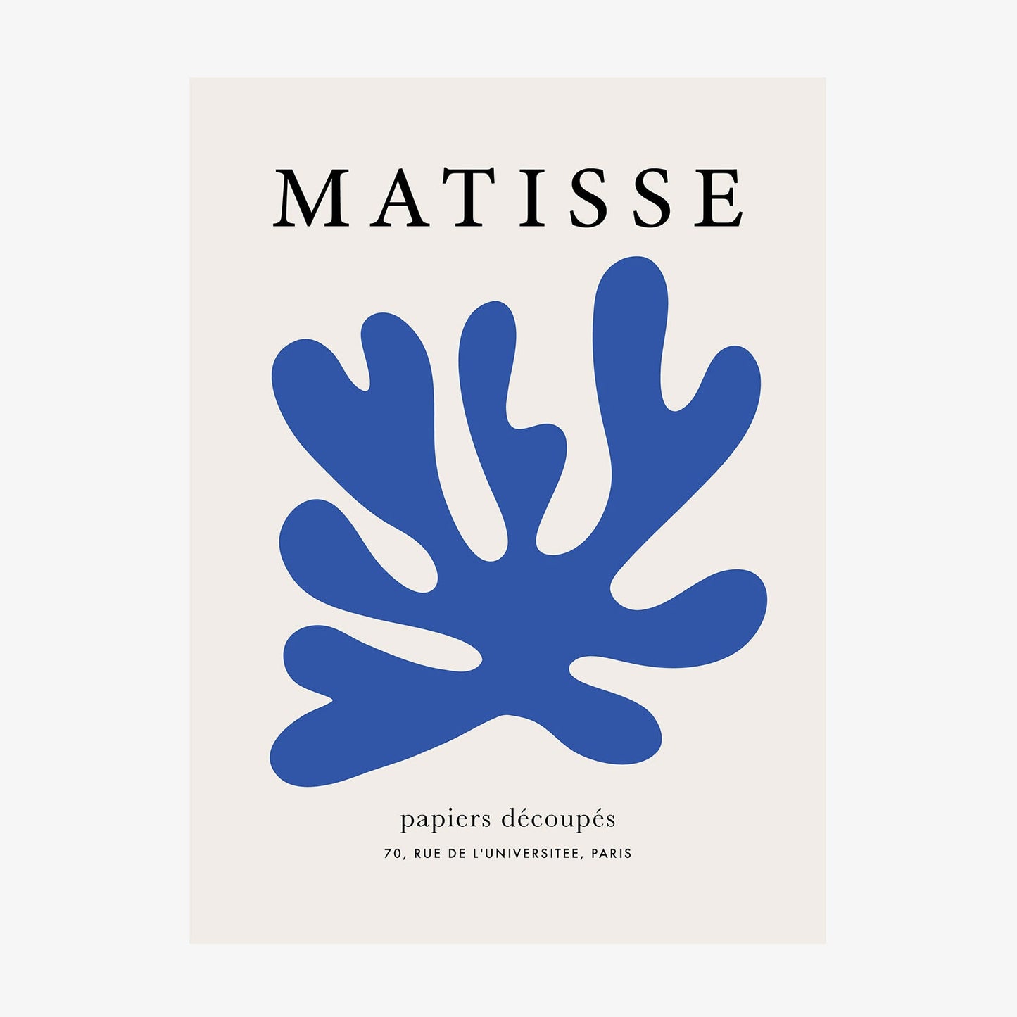 Matisse Blue Coral No. 3