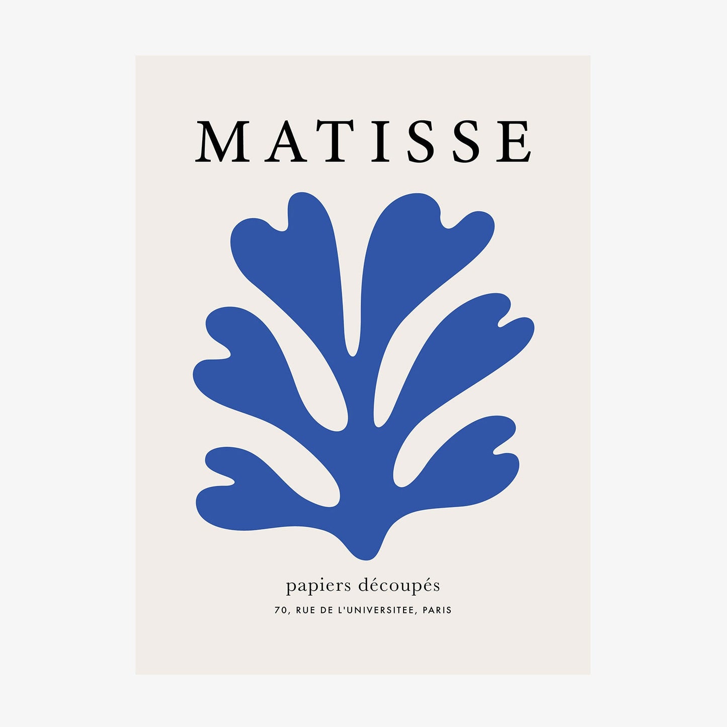 Matisse Blue Coral No. 4