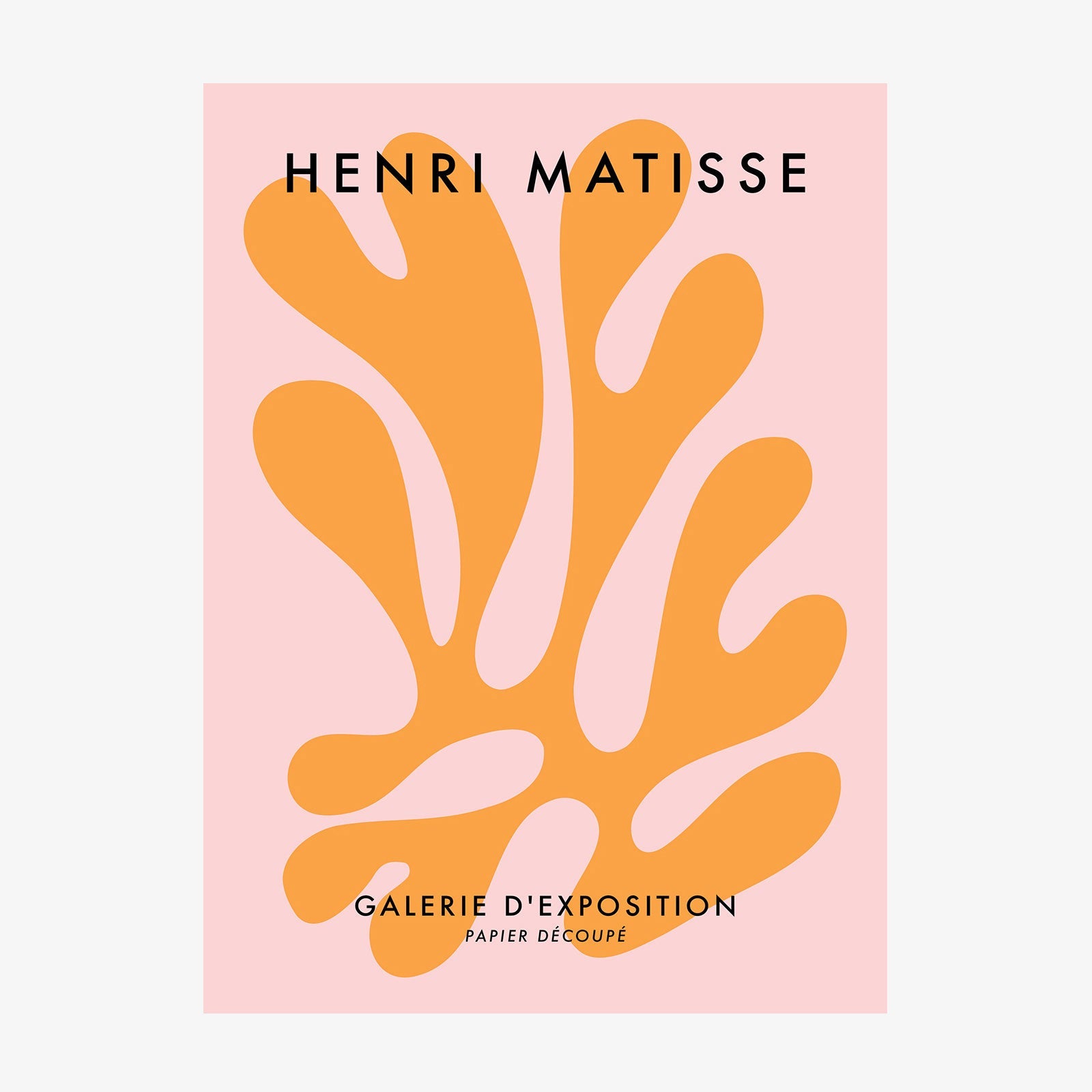 Matisse Orange Coral No. 2 wall art print