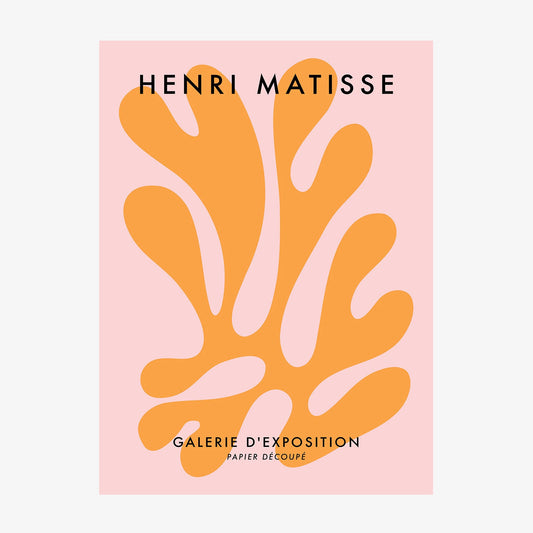 Matisse Orange Coral No. 2 wall art print