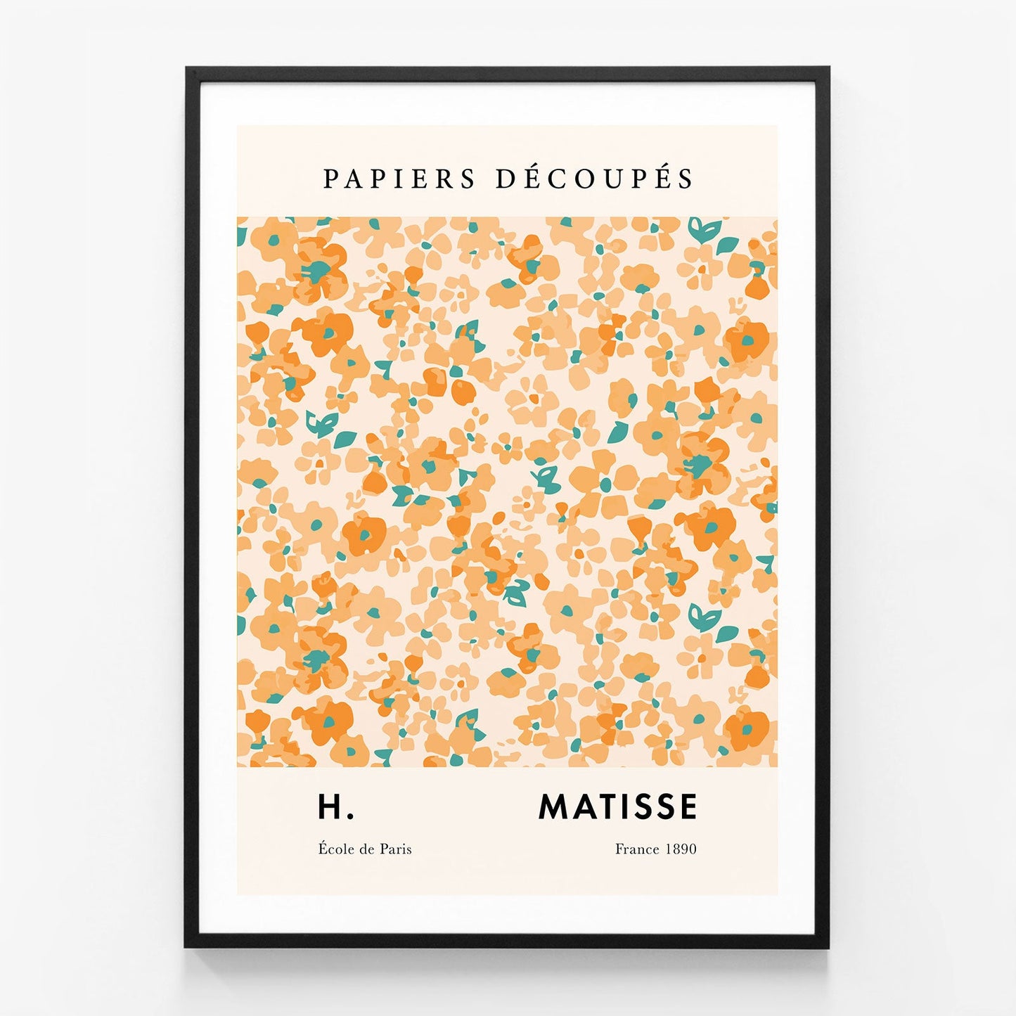 Matisse Orange Flowers