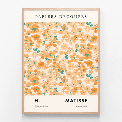 Matisse Orange Flowers