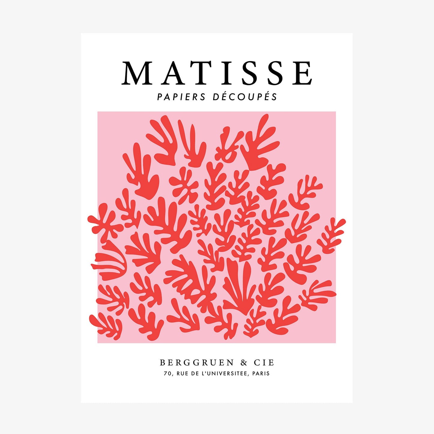 Matisse Red Coral No. 4 wall art print