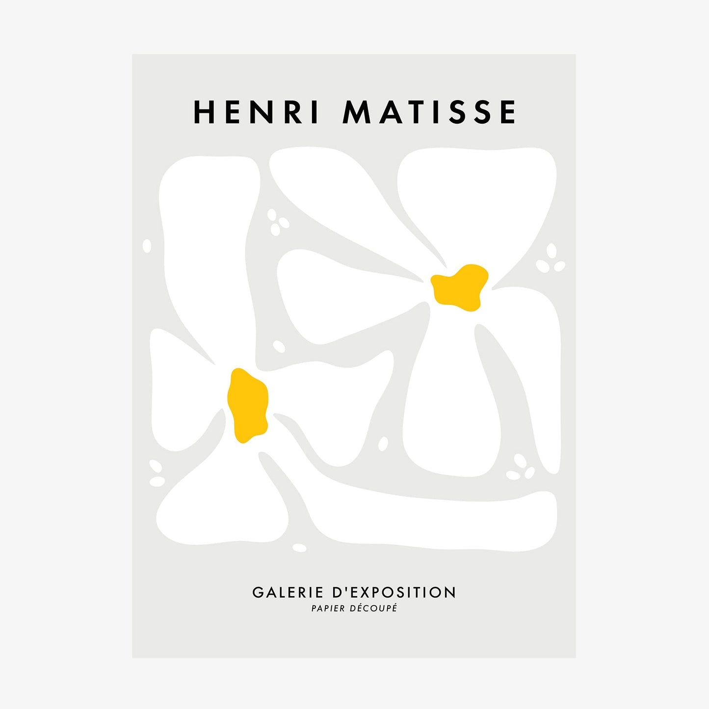 Matisse White Flowers