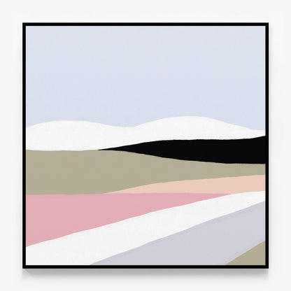 Mauve Landscape Canvas