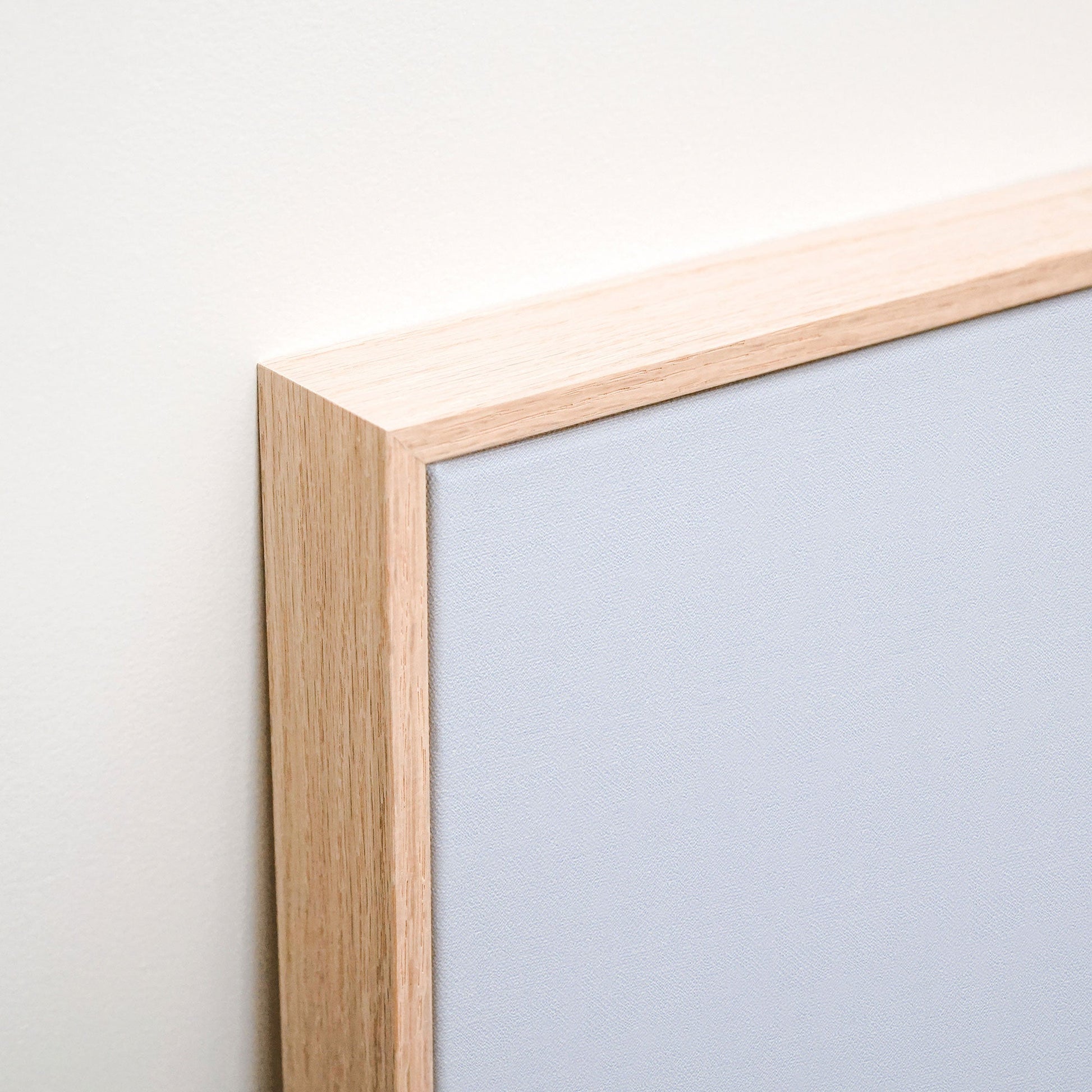 Mauve Landscape Canvas wall art corner detail