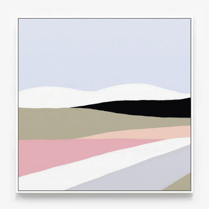 Mauve Landscape Canvas