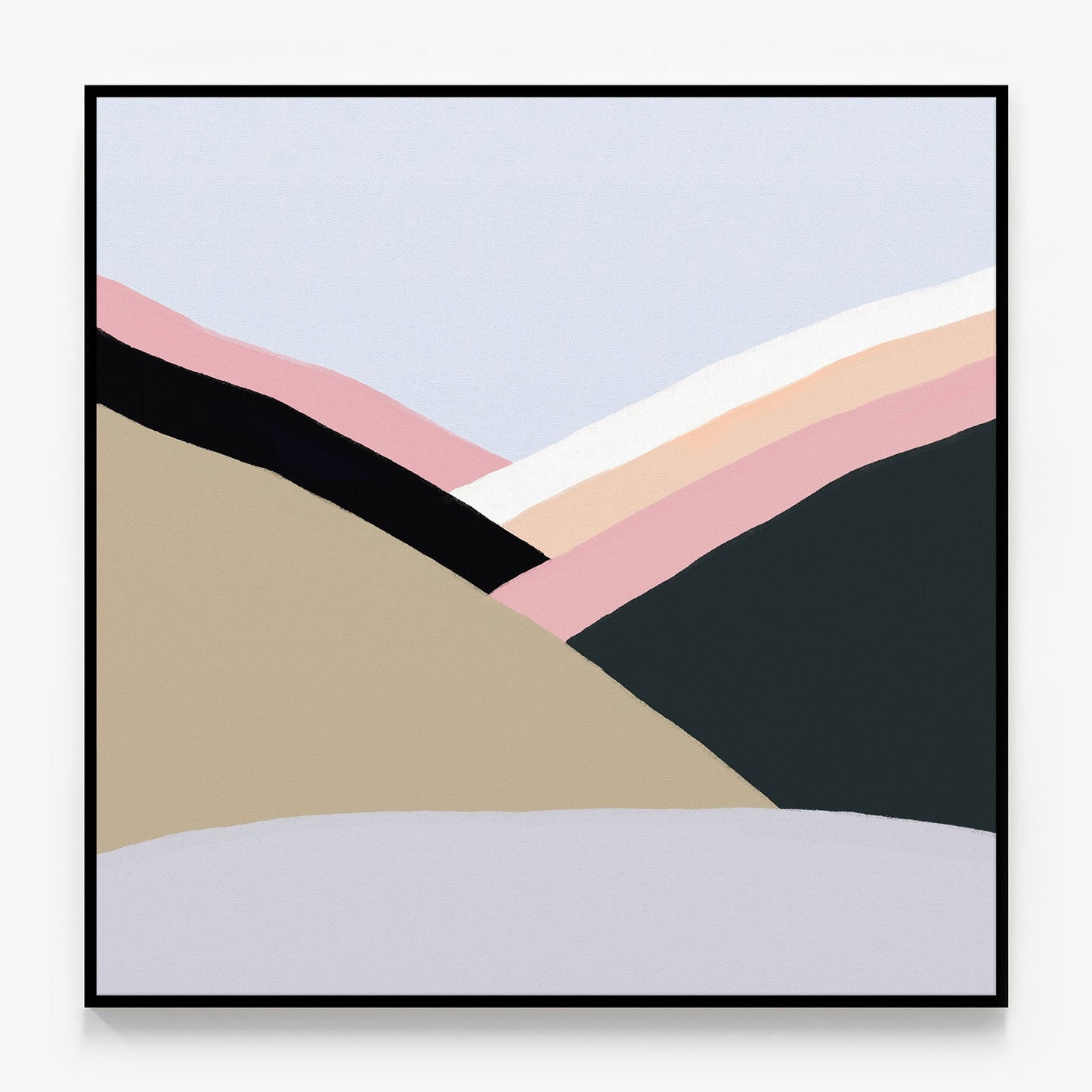 Mauve Valley Canvas