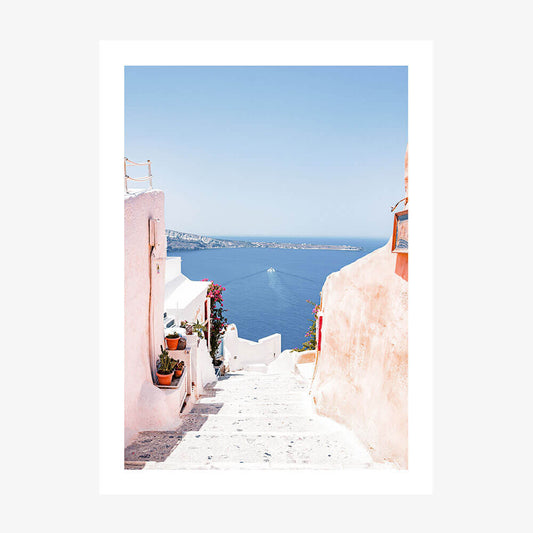 Mediterranean Path wall art print