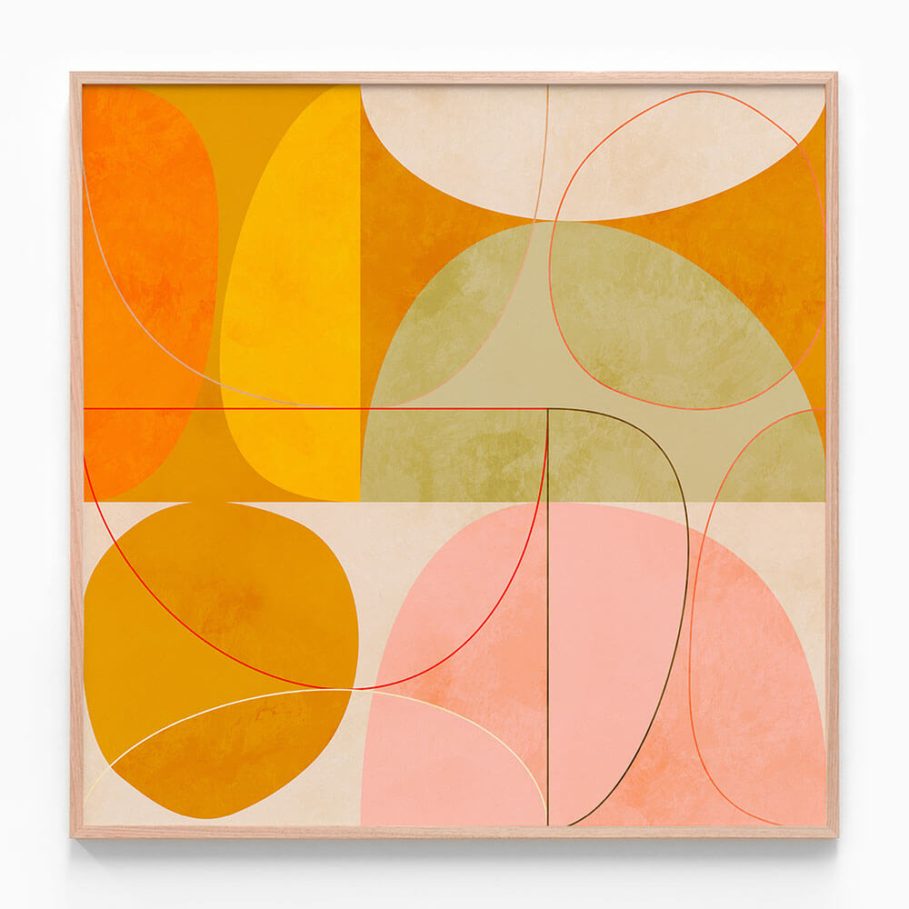 Mid Century Blush Spring No. 2