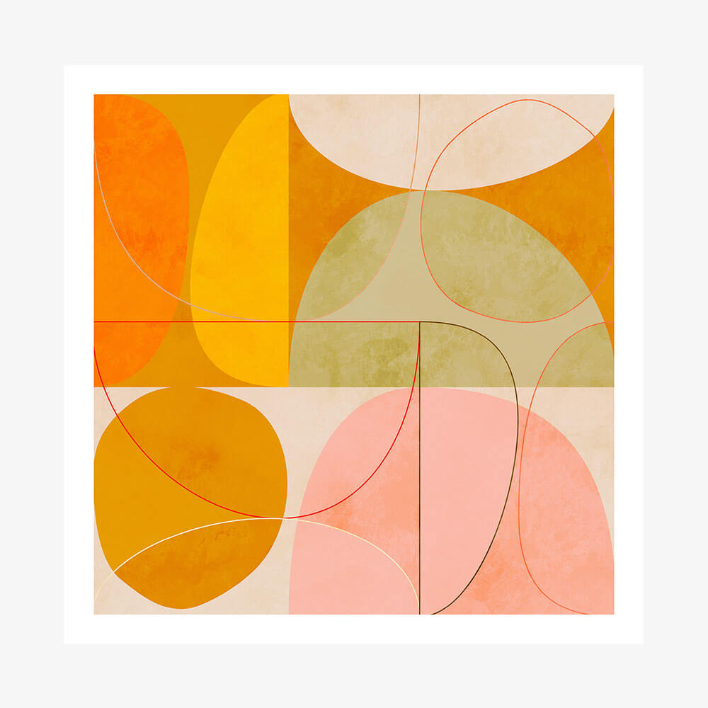 Mid Century Blush Spring No. 2
