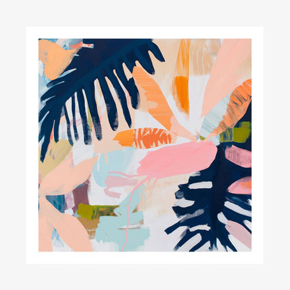 MidnIght Palms wall art print
