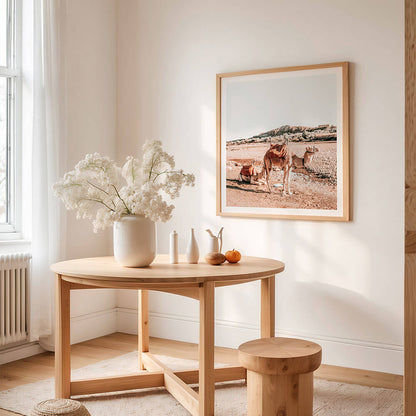 Moroccan-Interior-With-A-Camel-framed-art-print.jpg