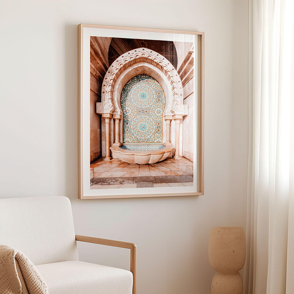 Moroccan-Wall-Art-Casablanca-Fountain-Framed-Print.jpg