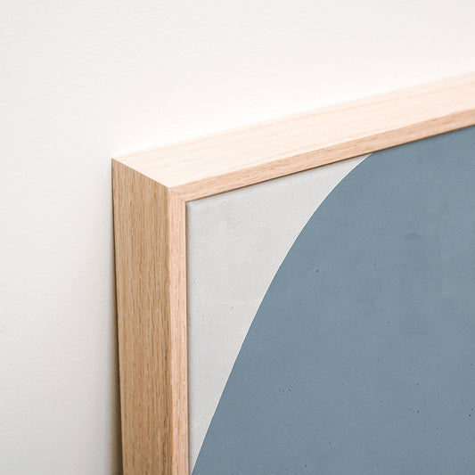 Narvi No. 1 Canvas wall art corner detail