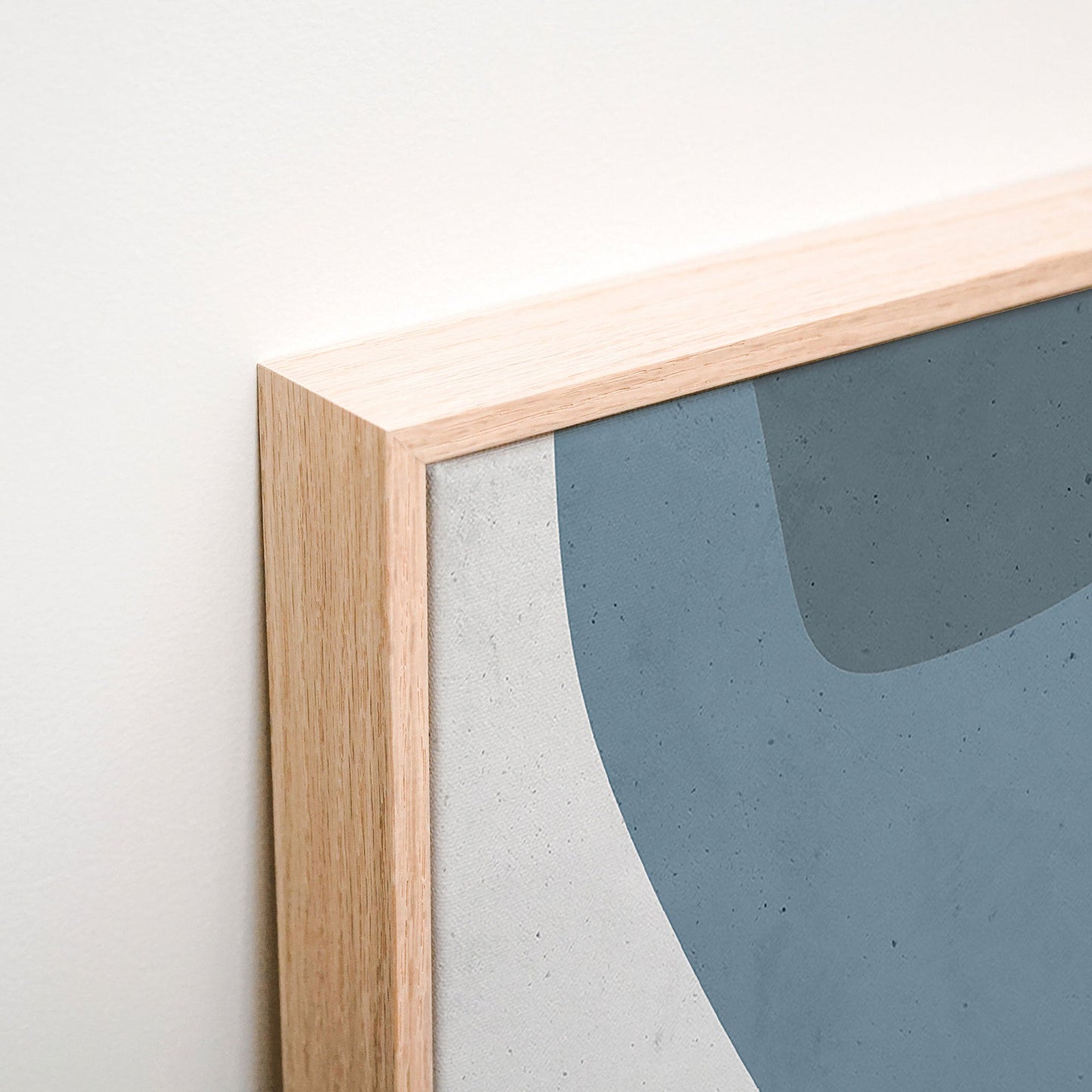 Narvi No. 2 Canvas wall art corner detail