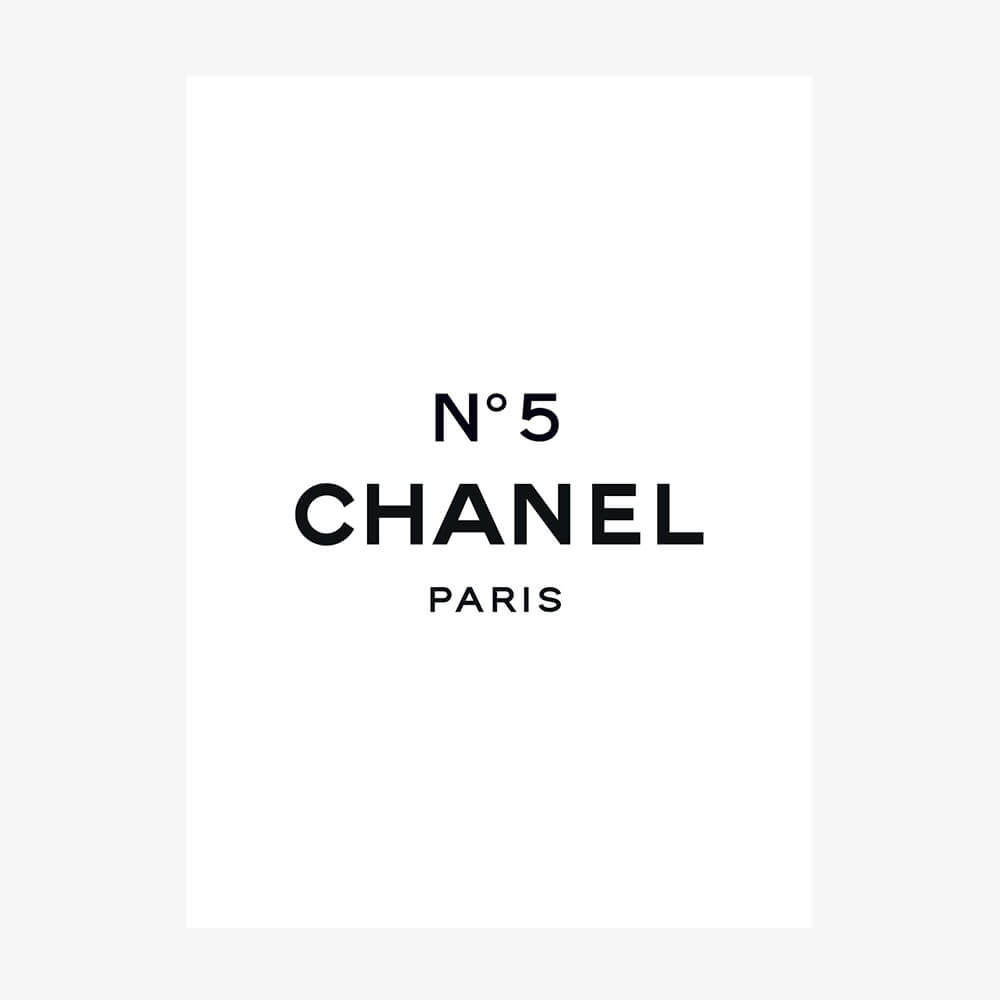 Chanel No 5 art poster print