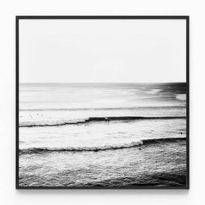 Oceanside Sunset B&W