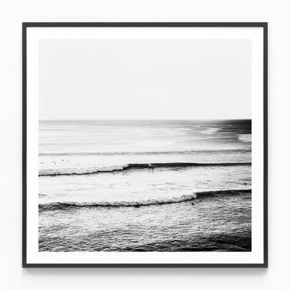 Oceanside Sunset B&W