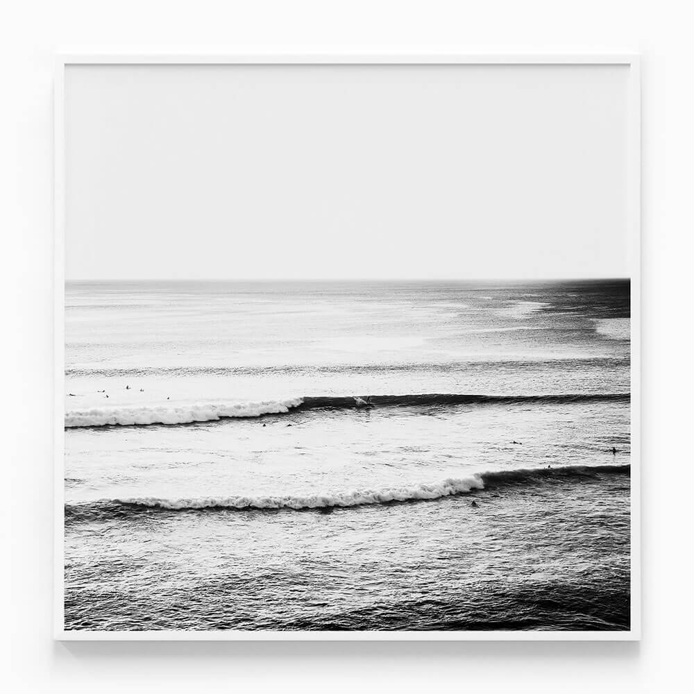 Oceanside Sunset B&W