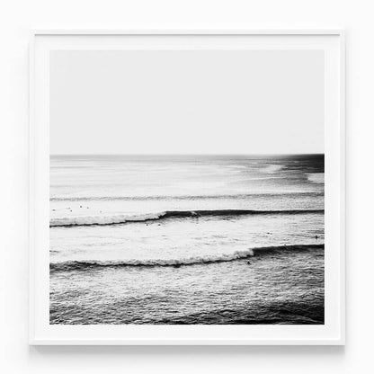 Oceanside Sunset B&W
